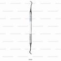 double ended periodontal curette, fig. 204s