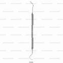 double ended periodontal measuring probe - fig. 23/w
