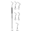 single ended periodontal probe with round handle