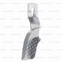 perforated partial impression tray for upper left & lower right jaw