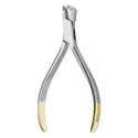 distal end cutter with retaining beaks