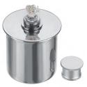 stainless steel spirit lamp - ø 53 mm x 48 mm, 50 ml