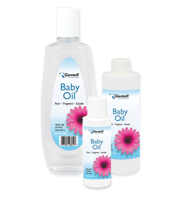gentell baby oil