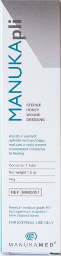 manuka honey sterile wound dressing