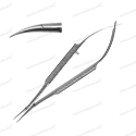 steristat sterile disposable corneal needle holders fine curved jaws