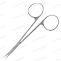 steristat sterile disposable straight iris scissors stainless steel