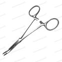 steristat sterile disposable kelly forceps curved stainless steel