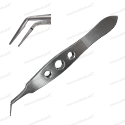steristat sterile disposable mcpherson angled tying forceps