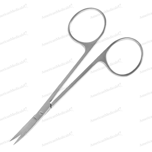steristat sterile disposable straight iris scissors stainless steel