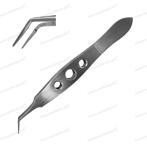 steristat sterile disposable mcpherson angled tying forceps