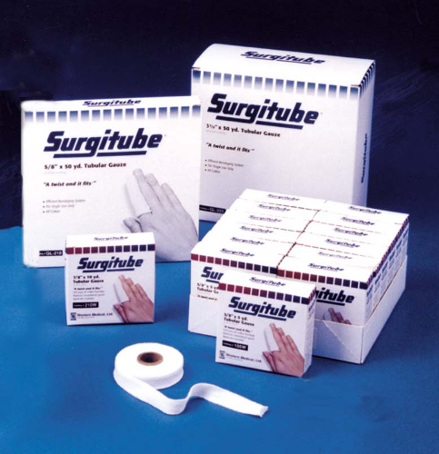 surgitube latex free tubular gauze for use without applicator by derma sciences