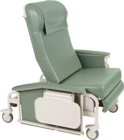 winco model 6570, 6571 xl drop arm care cliner