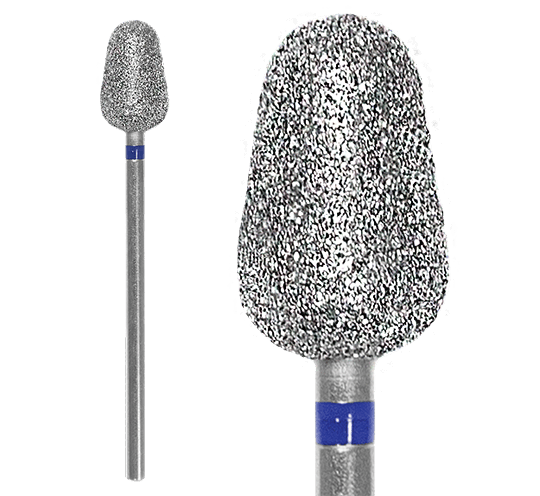 diamond bud shaped podiatry bur from american medicals